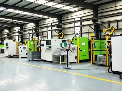 Aluminium-Hochdruckguss-Produktionsbereich